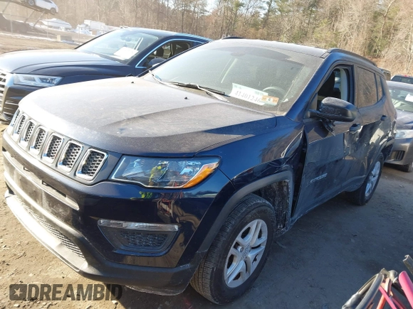 2017 Jeep Compass Sport z VIN 3C4NJDABXHT688890, wystawiony jako IAAI lot #41401246 z przebiegiem 57 811 mil mil oraz . Historia ofert i sprzedaży dostępna na DreamBid. Obrazek 17.