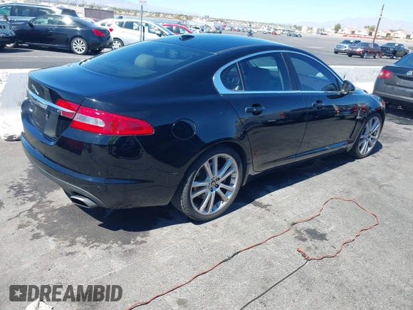 2010 Jaguar XF Premium Luxury with VIN SAJWA0GB3ALR49414, listed as a IAAI auction lot 41880567 with 132,230 mi miles. Bid and sale history available at carsss.com. Image 4.