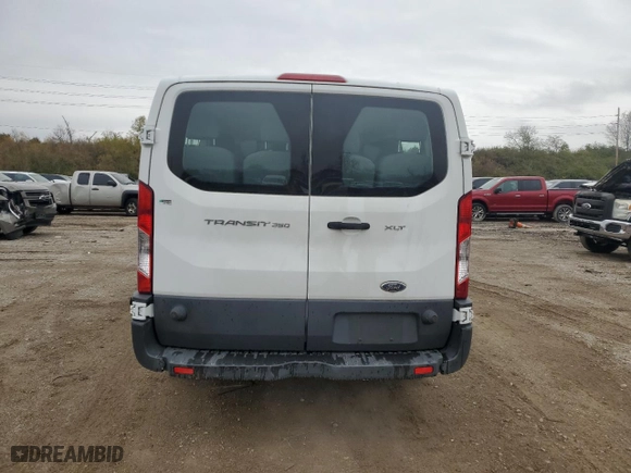 2015 Ford Transit Wagon XL with VIN 1FBZX2ZM0FKA75464, listed as a Copart auction lot 78858294 with 156,237 mi miles and Salvage Title. Bid and sale history available at carsss.com. Image 6.