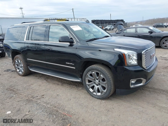 2016 GMC Yukon XL Denali with VIN 1GKS2HKJ8GR139858, listed as a IAAI auction lot 41915183 with 151,830 mi miles. Bid and sale history available at carsss.com. Image 1.