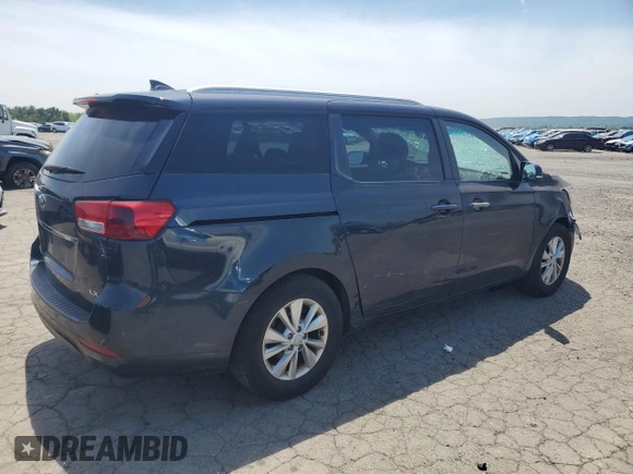 2016 Kia Sedona LX with VIN KNDMB5C11G6188869, listed as a Copart auction lot 56724745 with 91,195 mi miles and Clean Title. Bid and sale history available at DreamBid. Image 3.