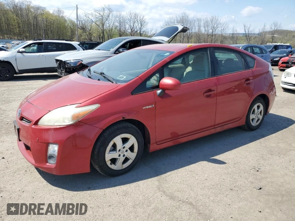 2010 Toyota Prius II with VIN JTDKN3DU6A0155193, listed as a Copart auction lot 54552935 with 204,514 mi miles and Clean Title. Bid and sale history available at DreamBid. Image 1.