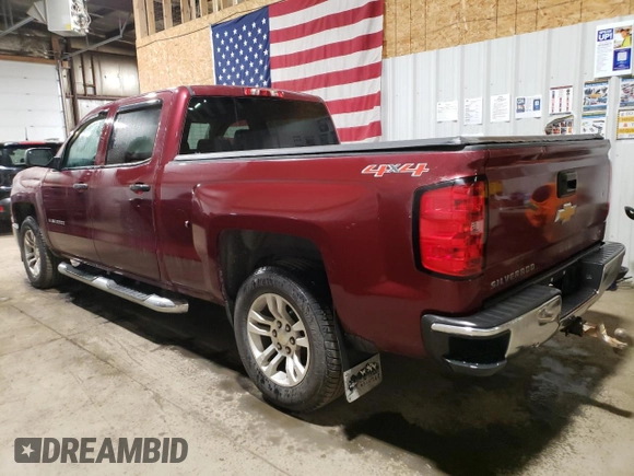 2014 Chevrolet Silverado 1500 LT with VIN 3GCUKREC8EG556479, listed as a Copart auction lot 56054615 with 118,524 mi miles and Salvage Title. Bid and sale history available at DreamBid. Image 2.