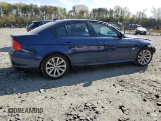 2011 BMW 3 Series 328i xDrive with VIN WBAPK5G51BNN51791, listed as a Copart auction lot 53617095 with 109,988 mi miles and Salvage Title. Bid and sale history available at carsss.com. Image 3.