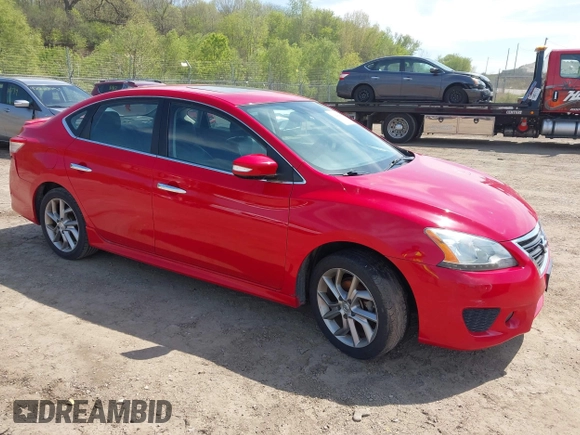 2015 Nissan Sentra S with VIN 3N1AB7AP1FY298207, listed as a IAAI auction lot 42226048 with 120,549 mi miles and . Bid and sale history available at DreamBid. Image 1.