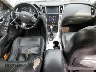 2014 Infiniti Q50 Premium with VIN JN1BV7AP2EM674992, listed as a Copart auction lot 52479915 with 220,813 mi miles and Salvage Title. Bid and sale history available at carsss.com. Image 8.