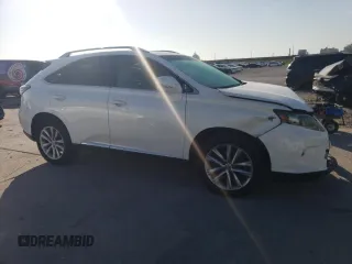 2015 Lexus RX 350 with VIN 2T2ZK1BA3FC191050, listed as a Copart auction lot 53858625 with 86,205 mi miles and Salvage Title. Bid and sale history available at carsss.com. Image 4.