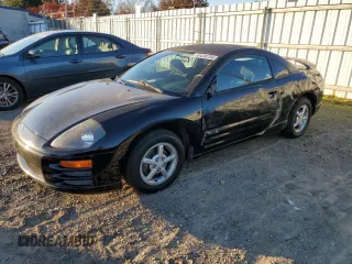 2002 Mitsubishi Eclipse RS with VIN 4A3AC34G52E104748, listed as a Copart auction lot 83438794 with 111,306 mi miles and Salvage Title. Bid and sale history available at carsss.com. Image 1.