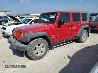 2008 Jeep Wrangler Unlimited X with VIN 1J4GB39168L649201, listed as a Copart auction lot 44152955 with 570,258 mi miles and Clean Title. Bid and sale history available at DreamBid. Image 1.