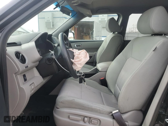 2012 Honda Pilot EX with VIN 5FNYF4H41CB044434, listed as a Copart auction lot 49138695 with 127,872 mi miles and Salvage Title. Bid and sale history available at DreamBid. Image 7.