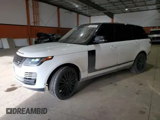 2020 Land Rover Range Rover with VIN SALGS5SEXLA572439, listed as a Copart auction lot 84439144 with 64,829 mi miles and Clean Title. Bid and sale history available at carsss.com. Image 1.