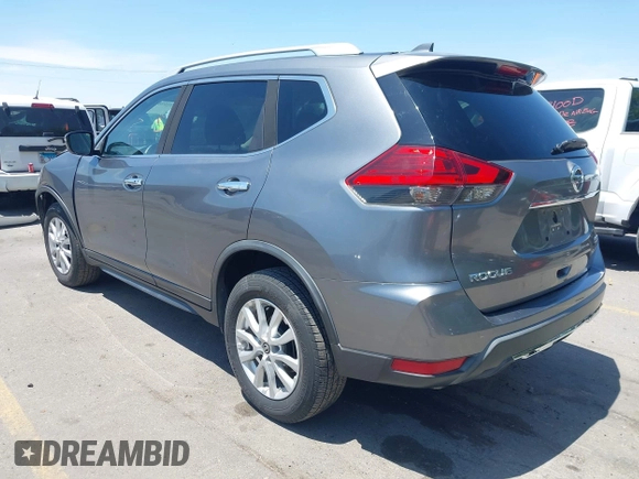 2017 Nissan Rogue S with VIN KNMAT2MV1HP584912, listed as a IAAI auction lot 42598687 with 81,439 mi miles and . Bid and sale history available at DreamBid. Image 3.