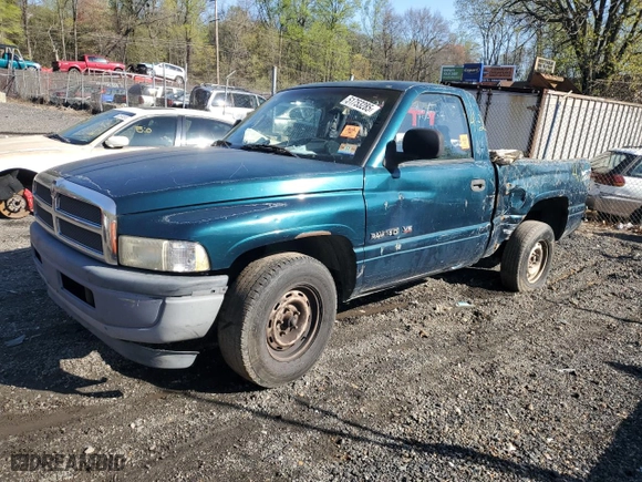 1998 Dodge Ram 1500 with VIN 1B7HC16X4WS644053, listed as a Copart auction lot 51753285 with 0 mi miles and Salvage Title. Bid and sale history available at carsss.com. Image 1.