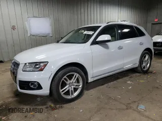 2015 Audi Q5 Premium Plus with VIN WA1LFAFP1FA011284, listed as a Copart auction lot 55804145 with 160,712 mi miles and Clean title. Bid and sale history available at DreamBid. Image 1.
