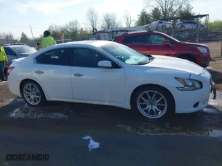 2011 Nissan Maxima 3.5 SV w/Sport Pkg with VIN 1N4AA5AP9BC869360, listed as a IAAI auction lot 41977873 with 122,837 mi miles. Bid and sale history available at carsss.com. Image 14.