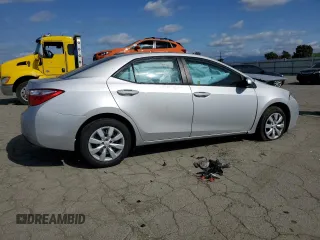 2016 Toyota Corolla L with VIN 5YFBURHE1GP431111, listed as a Copart auction lot 53712075 with 34,534 mi miles and Salvage Title. Bid and sale history available at DreamBid. Image 3.