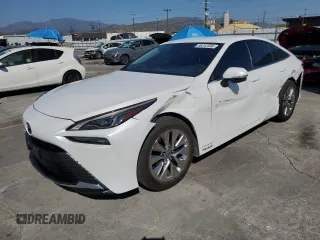 2023 Toyota Mirai XLE z VIN JTDAAAAAXPA009601, wystawiony jako Copart lot #56242505 z przebiegiem 11 819 mil mil oraz Szkoda całkowita • Salvage title. Historia ofert i sprzedaży dostępna na DreamBid. Obrazek 1.
