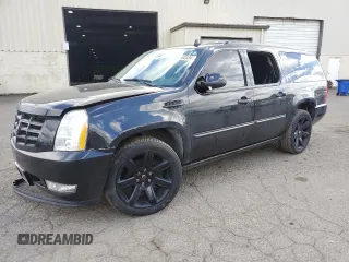2011 Cadillac Escalade ESV Premium z VIN 1GYS4JEFXBR319169, wystawiony jako Copart lot #50363834 z przebiegiem Nie podano mil oraz Szkoda całkowita • Salvage title. Historia ofert i sprzedaży dostępna na DreamBid. Obrazek 1.