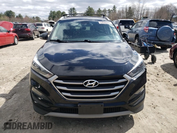 2018 Hyundai Tucson Sport z VIN KM8J3CAL5JU792853, wystawiony jako Copart lot #53030245 z przebiegiem 84 306 mil mil oraz Szkody całkowita. Historia ofert i sprzedaży dostępna na DreamBid. Obrazek 5.