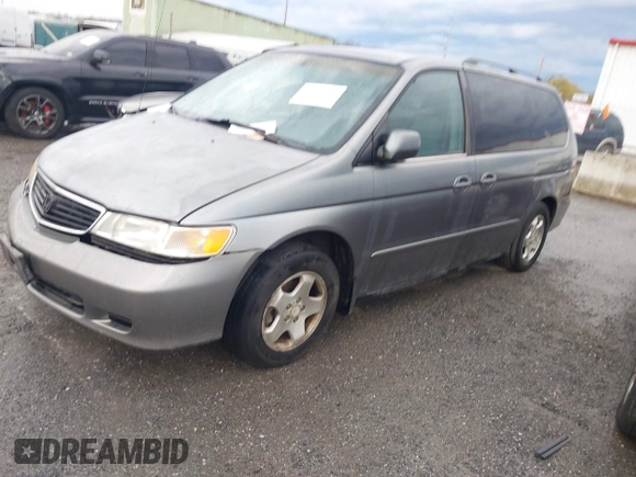 2000 Honda Odyssey EX with VIN 2HKRL1866YH011399, listed as a IAAI auction lot 41858608 with Not Provided miles and . Bid and sale history available at DreamBid. Image 2.