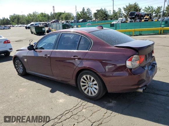 2009 BMW 3 Series 328i xDrive with VIN WBAPK73589A451495, listed as a Copart auction lot 61677195 with 113,144 mi miles and Salvage title. Bid and sale history available at DreamBid. Image 2.