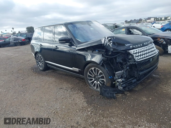 2017 Land Rover Range Rover HSE z VIN SALGS2FV5HA362346, wystawiony jako IAAI lot #40994530 z przebiegiem 37 958 mil mil oraz . Historia ofert i sprzedaży dostępna na DreamBid. Obrazek 1.
