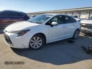 2020 Toyota Corolla LE with VIN JTDEPRAE8LJ034864, listed as a Copart auction lot 88708795 with 94,539 mi miles and Salvage Title. Bid and sale history available at DreamBid. Image 1.