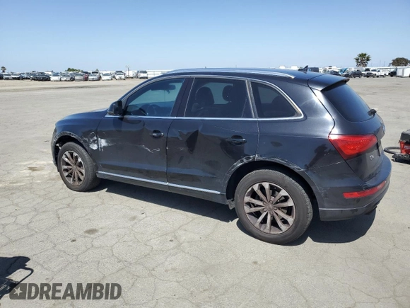 2013 Audi Q5 Premium with VIN WA1CFAFP7DA037028, listed as a Copart auction lot 57075835 with 142,617 mi miles and Salvage title. Bid and sale history available at DreamBid. Image 2.