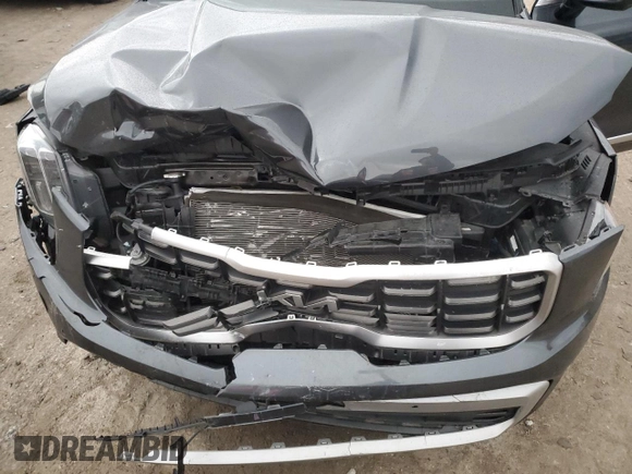 2023 Kia Telluride SX with VIN 5XYP54GC6PG380134, listed as a Copart auction lot 82046514 with 17,720 mi miles and Salvage title. Bid and sale history available at DreamBid. Image 12.