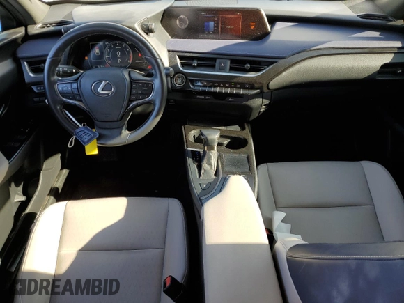 2019 Lexus UX 200 with VIN JTHY3JBH5K2014971, listed as a Copart auction lot 52124135 with 75,121 mi miles and Salvage title. Bid and sale history available at DreamBid. Image 8.