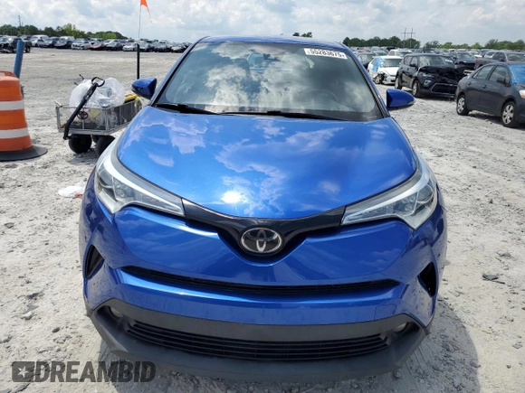 2018 Toyota C-HR XLE with VIN NMTKHMBX8JR053061, listed as a Copart auction lot 55283675 with 83,133 mi miles and Clean title. Bid and sale history available at DreamBid. Image 5.