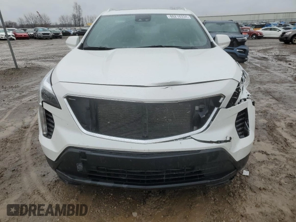 2022 Cadillac XT4 AWD Luxury with VIN 1GYFZBR43NF169994, listed as a Copart auction lot 80216334 with 49,224 mi miles and Non Repairable. Bid and sale history available at carsss.com. Image 5.
