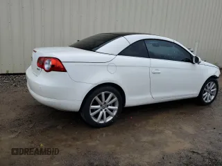 2007 Volkswagen Eos 2.0T with VIN WVWFA71F57V052000, listed as a Copart auction lot 87598495 with 128,610 mi miles and Salvage Title. Bid and sale history available at DreamBid. Image 3.