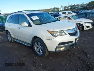 2013 Acura MDX with VIN 2HNYD2H26DH510809, listed as a IAAI auction lot 41812685 with 91,722 mi miles. Bid and sale history available at carsss.com. Image 1.
