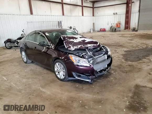 2017 Buick Regal with VIN 2G4GM5EX9H9120740, listed as a Copart auction lot 77665014 with 48,386 mi miles and Clean Title. Bid and sale history available at carsss.com. Image 14.