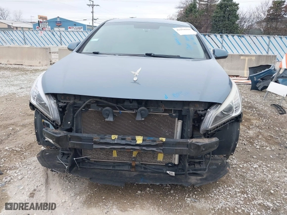 2017 Hyundai Sonata SE with VIN 5NPE24AF9HH445488, listed as a IAAI auction lot 41058868 with 146,812 mi miles. Bid and sale history available at carsss.com. Image 6.
