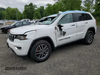 2021 Jeep Grand Cherokee Limited with VIN 1C4RJFBG3MC673161, listed as a Copart auction lot 61415075 with 47,685 mi miles and Salvage title. Bid and sale history available at DreamBid. Image 1.