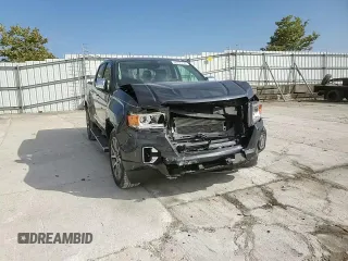 2021 GMC Canyon 4WD Denali with VIN 1GTG6EEN0M1113347, listed as a Copart auction lot 66954794 with 15,767 mi miles and Salvage Title. Bid and sale history available at carsss.com. Image 10.