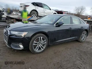 2022 Audi A6 Premium z VIN WAUD3BF22NN016642, wystawiony jako Copart lot #42185744 z przebiegiem 26 066 mil mil oraz . Historia ofert i sprzedaży dostępna na DreamBid. Obrazek 1.