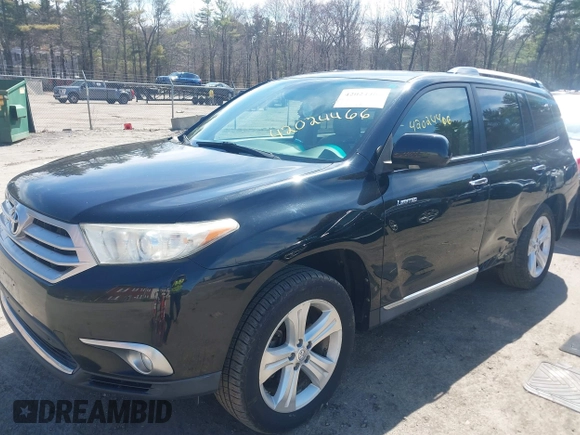 2012 Toyota Highlander Limited with VIN 5TDDK3EH4CS129226, listed as a IAAI auction lot 42024466 with 84,581 mi miles and . Bid and sale history available at DreamBid. Image 17.