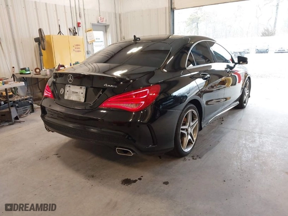 2014 Mercedes-Benz CLA-Class CLA 250 with VIN WDDSJ4GB6EN151560, listed as a IAAI auction lot 41608977 with 109,887 mi miles. Bid and sale history available at carsss.com. Image 4.