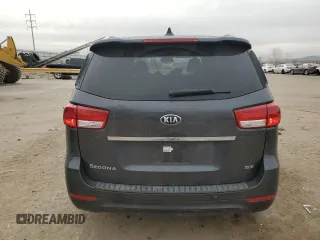 2017 Kia Sedona SX with VIN KNDMC5C13H6319296, listed as a Copart auction lot 84120194 with 74,411 mi miles and Salvage Title. Bid and sale history available at carsss.com. Image 6.