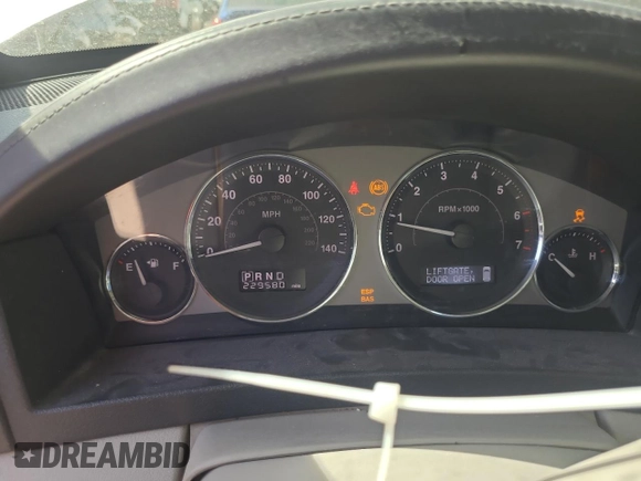 2009 Jeep Grand Cherokee Limited with VIN 1J8HR58P29C506926, listed as a Copart auction lot 71836584 with 229,580 mi miles and Salvage Title. Bid and sale history available at carsss.com. Image 9.