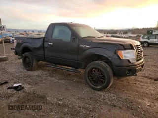 2014 Ford F-150 XL with VIN 1FTMF1EF4EFC21592, listed as a Copart auction lot 79848644 with 106,982 mi miles and Salvage Title. Bid and sale history available at carsss.com. Image 4.
