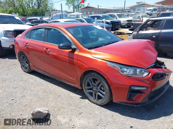 2021 Kia Forte GT-Line with VIN 3KPF34AD6ME380257, listed as a IAAI auction lot 42029293 with 60,469 mi miles and . Bid and sale history available at carsss.com. Image 1.