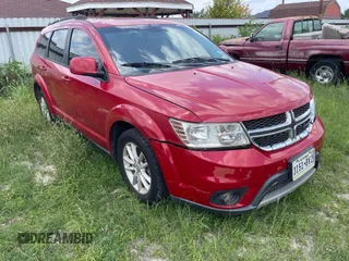 2014 Dodge Journey SXT z VIN 3C4PDCBG3ET224498, wystawiony jako IAAI lot #42312978 z przebiegiem 142 253 mil mil oraz . Historia ofert i sprzedaży dostępna na DreamBid. Obrazek 1.