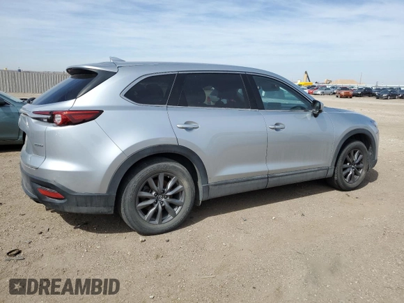 2022 Mazda CX-9 Touring with VIN JM3TCBCY4N0605297, listed as a Copart auction lot 47891425 with 28,369 mi miles and Salvage Title. Bid and sale history available at carsss.com. Image 3.