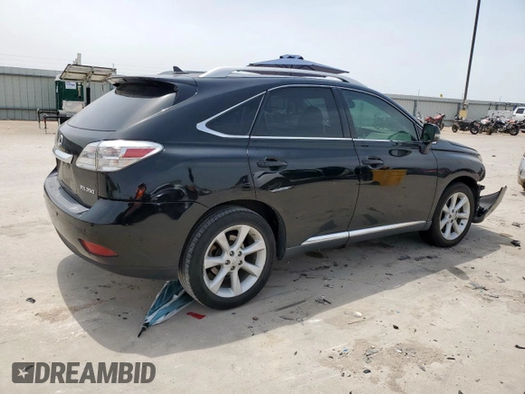 2012 Lexus RX 350 z VIN 2T2ZK1BA0CC082301, wystawiony jako Copart lot #57116295 z przebiegiem Nie podano mil oraz Szkoda całkowita • Salvage title. Historia ofert i sprzedaży dostępna na DreamBid. Obrazek 3.