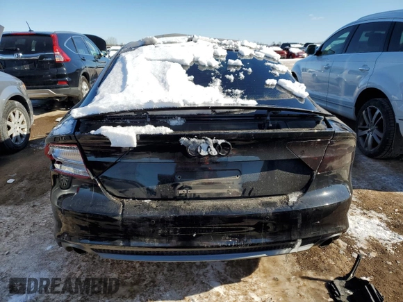 2013 Audi A7 Prestige with VIN WAU2GAFCXDN116694, listed as a Copart auction lot 45743925 with 69,256 mi miles and Salvage title. Bid and sale history available at DreamBid. Image 6.