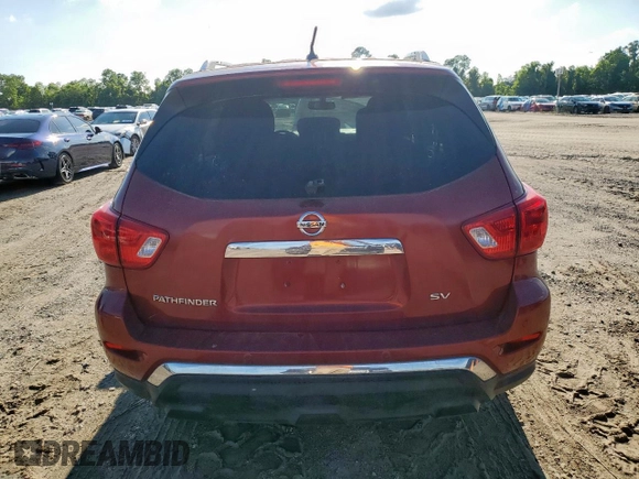 2017 Nissan Pathfinder SV z VIN 5N1DR2MN1HC679419, wystawiony jako Copart lot #58963105 z przebiegiem 132 164 mil mil oraz Czysty tytuł • Clean title. Historia ofert i sprzedaży dostępna na DreamBid. Obrazek 6.